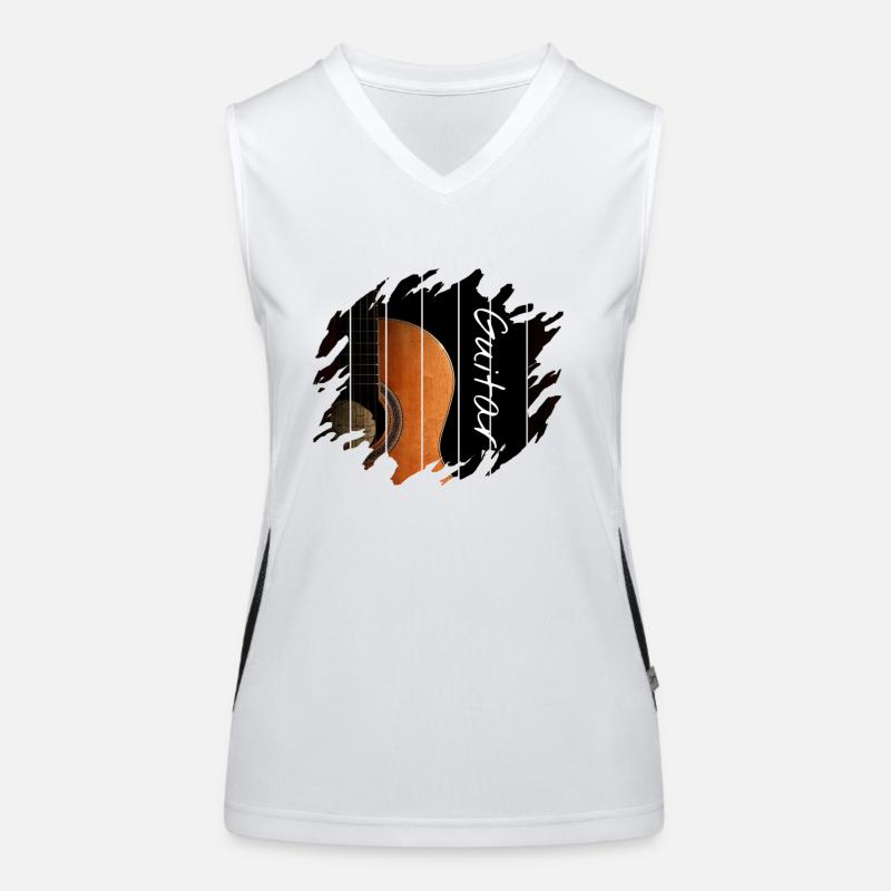 Guitar Women's Functional Contrast Tank Top