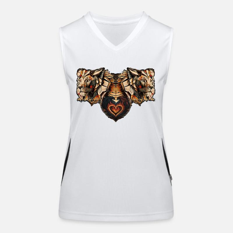 Lions Funktionelles Kontrast-Tank Top für Frauen