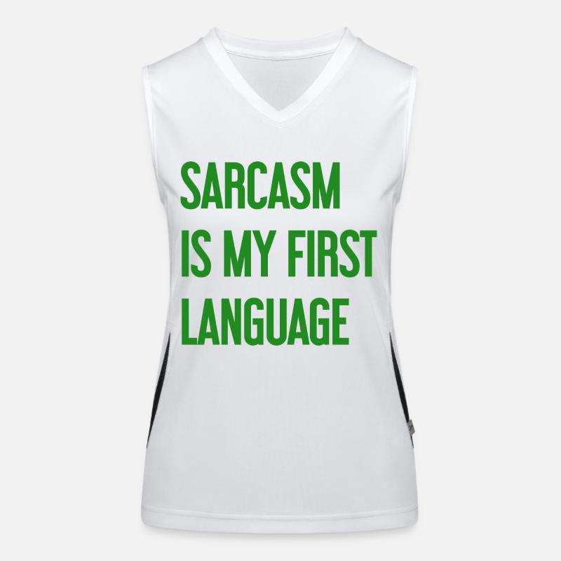 Sarcasme Pro Débardeur respirant contrasté Femme