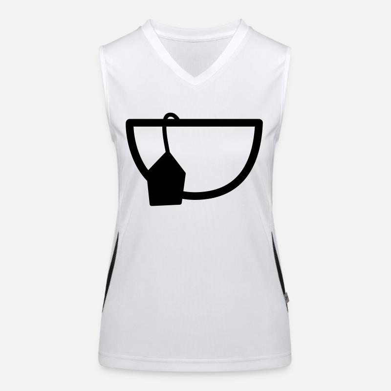 Tee Funktionelles Kontrast-Tank Top für Frauen