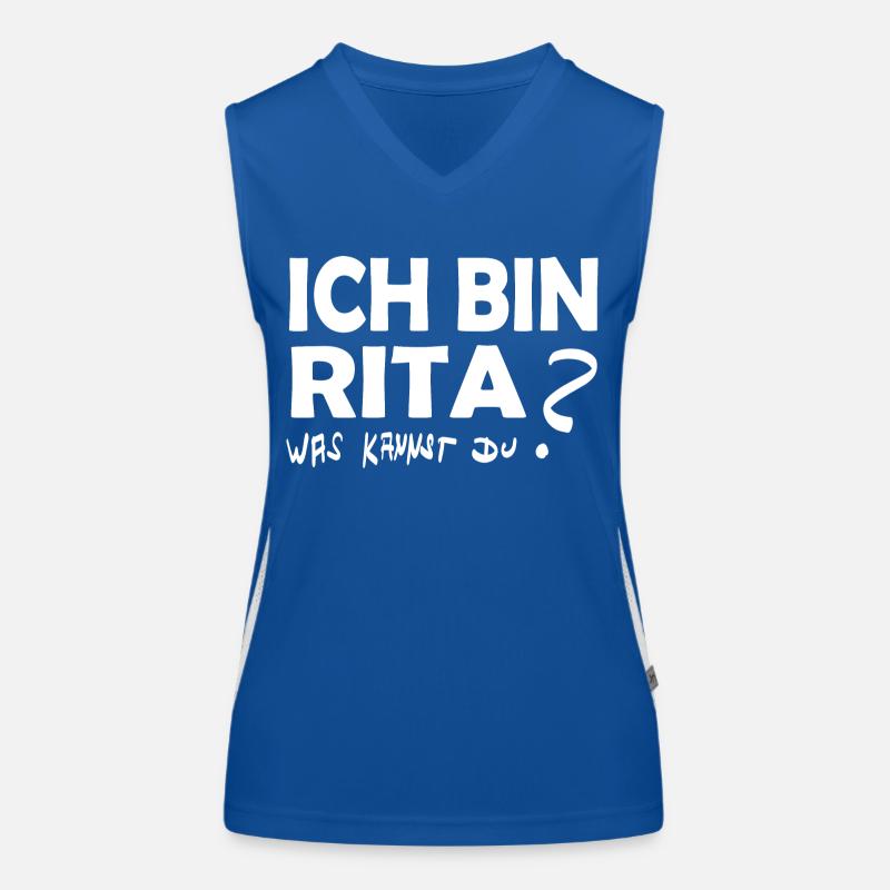 Prénom rita Débardeur respirant contrasté Femme