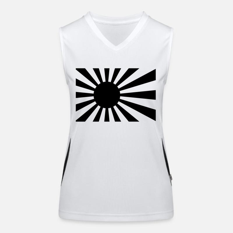 imperial_flag Débardeur respirant contrasté Femme