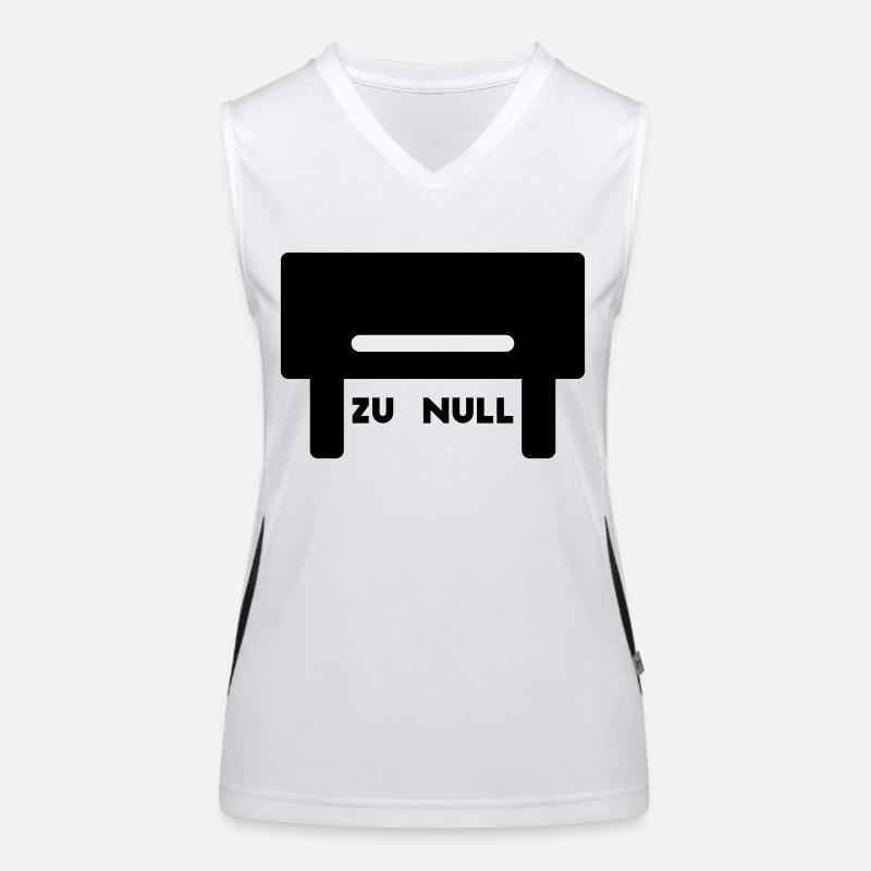 tischkicker kicker Funktionelles Kontrast-Tank Top für Frauen