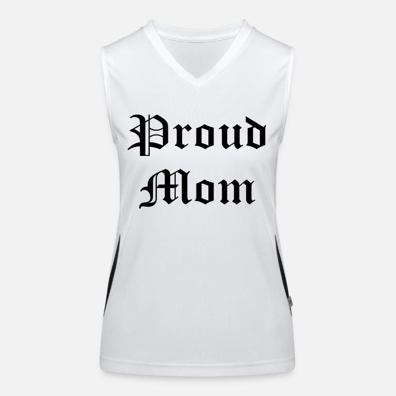 Mama Mutter Funktionelles Kontrast-Tank Top für Frauen