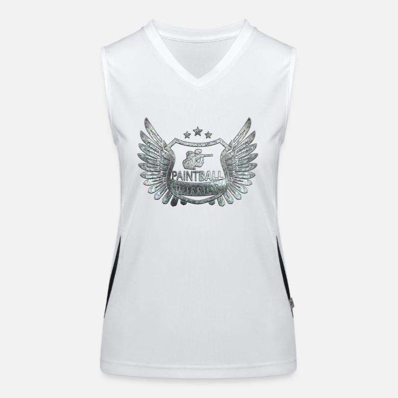 paintballing Women's Functional Contrast Tank Top