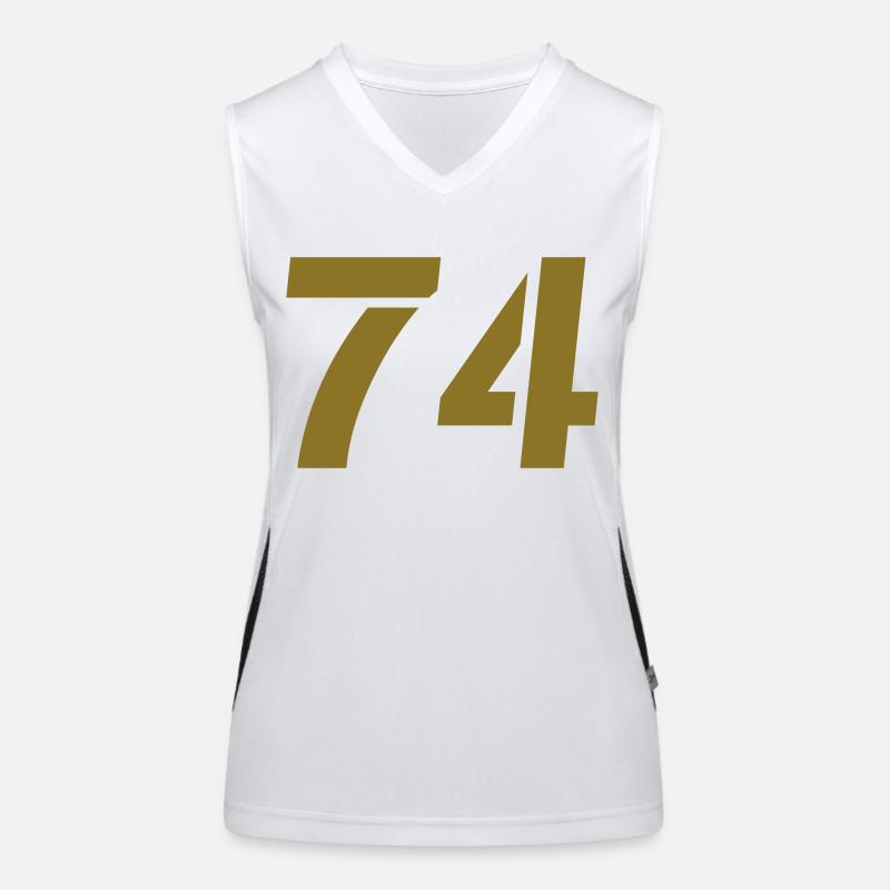 74 Funktionelles Kontrast-Tank Top für Frauen