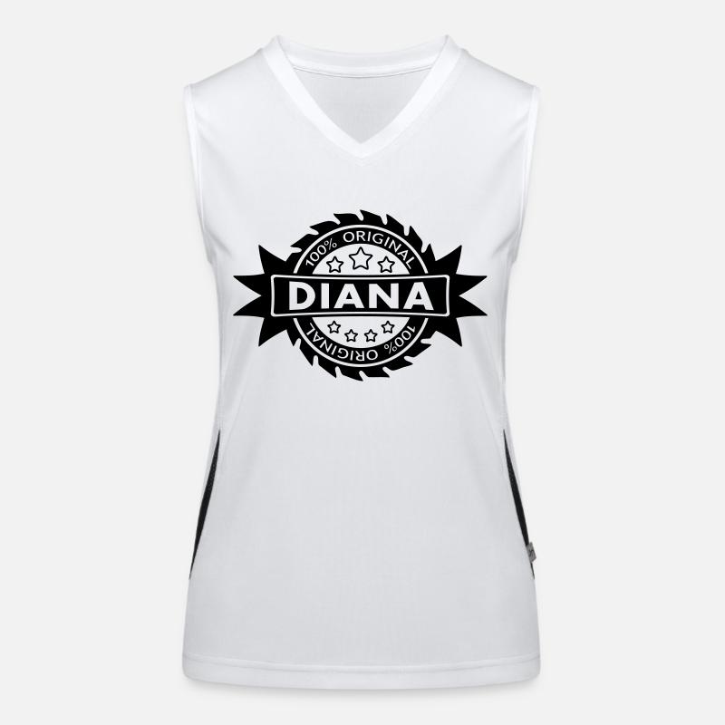 DIANA star original 1c Débardeur respirant contrasté Femme