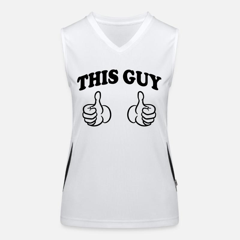 This Guy (Custom) Women's Functional Contrast Tank Top