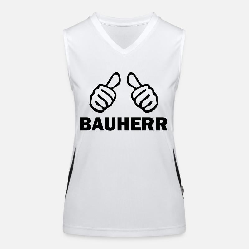 bauherr Funktionelles Kontrast-Tank Top für Frauen