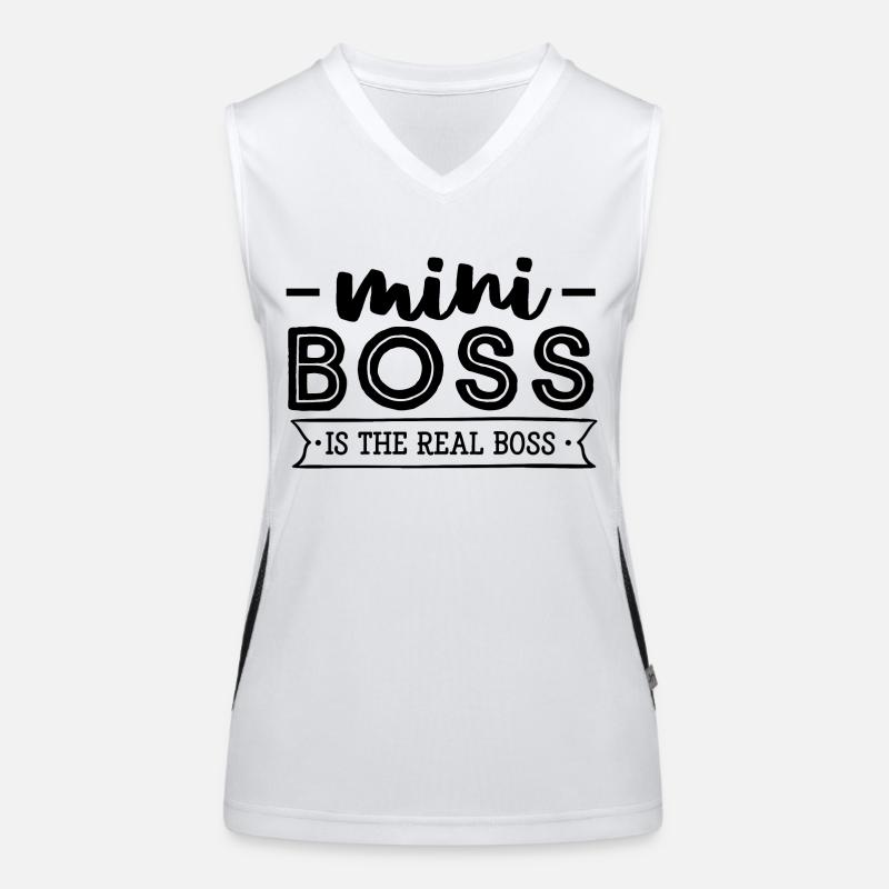 patron Débardeur respirant contrasté Femme