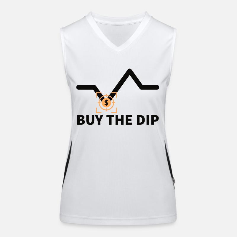 Acheter le Dip Trader Exchange Acheter des actions Crypto Money Débardeur respirant contrasté Femme