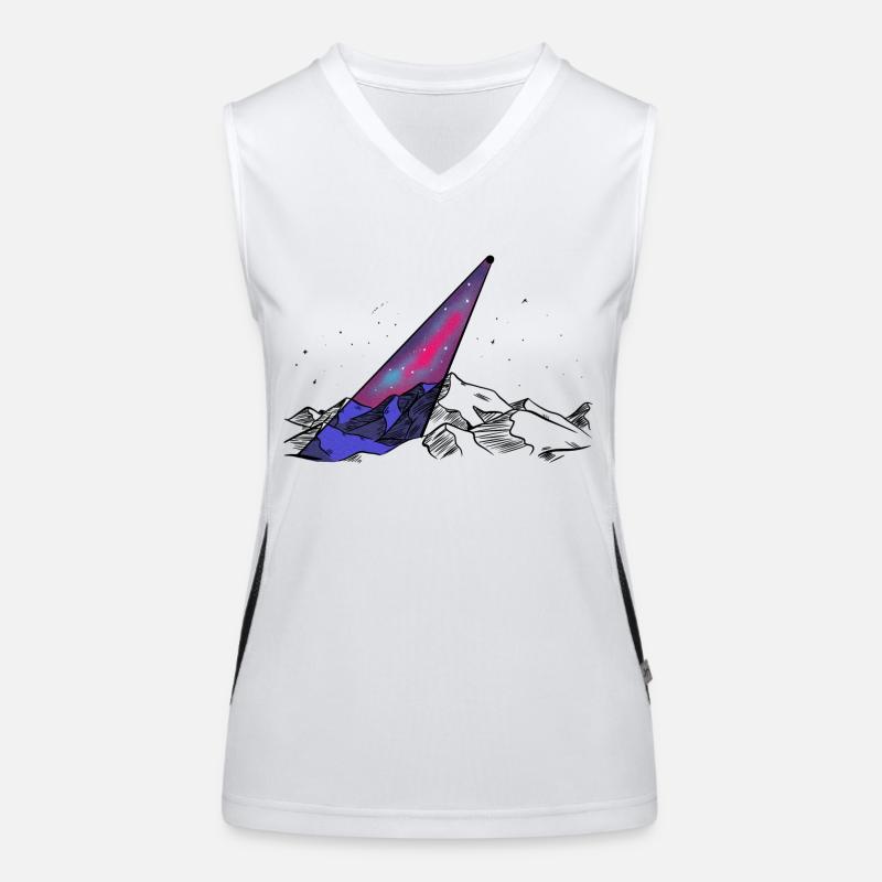 Starry Sky Women's Functional Contrast Tank Top