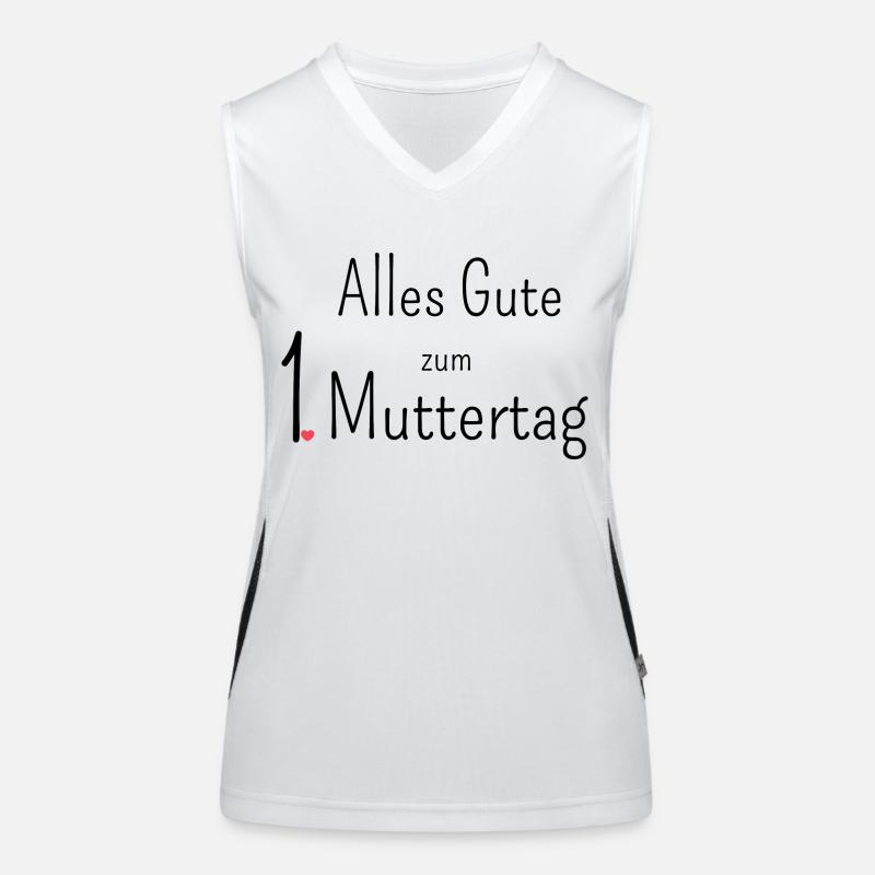 1. Muttertag Funktionelles Kontrast-Tank Top für Frauen