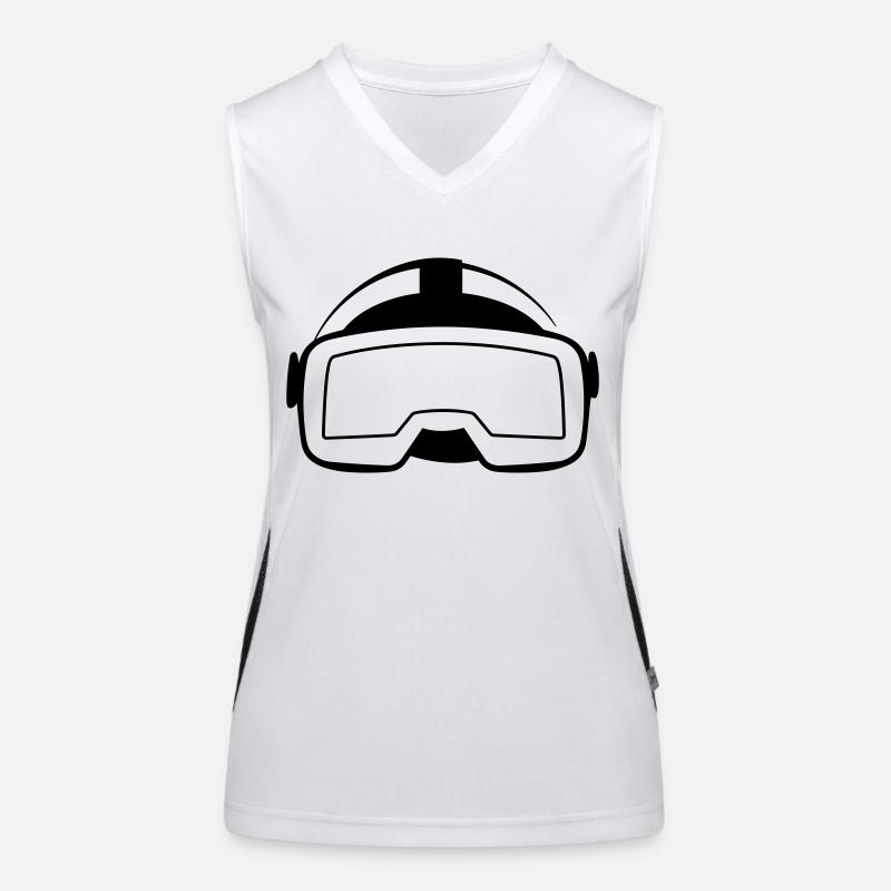 Masque de réalité virtuelle Débardeur respirant contrasté Femme