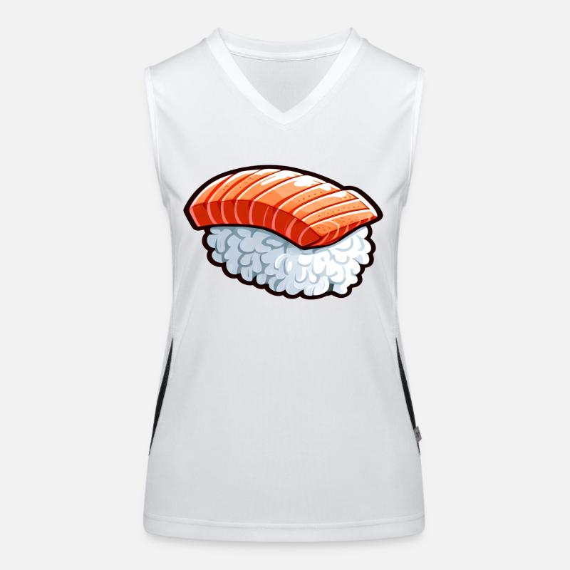Gourmet Sushi Women's Functional Contrast Tank Top