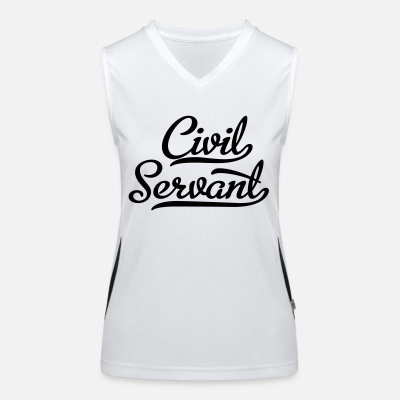 Servizio Civile Top sportivo da donna in contrasto cromatico