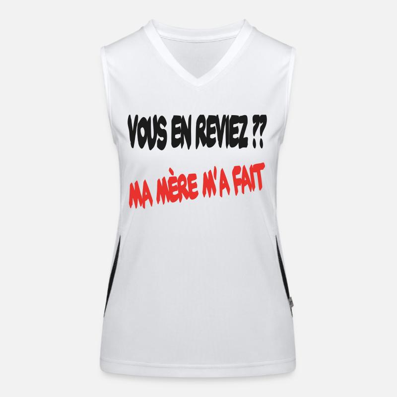 Sie haben davon geträumt... Funktionelles Kontrast-Tank Top für Frauen