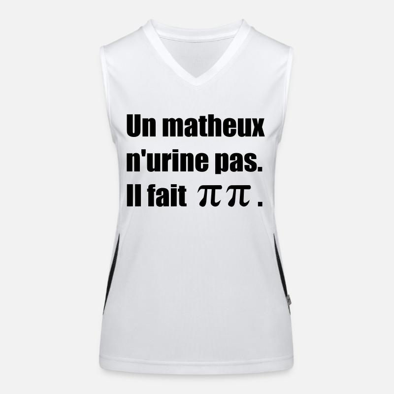 Pi Pi eps Débardeur respirant contrasté Femme