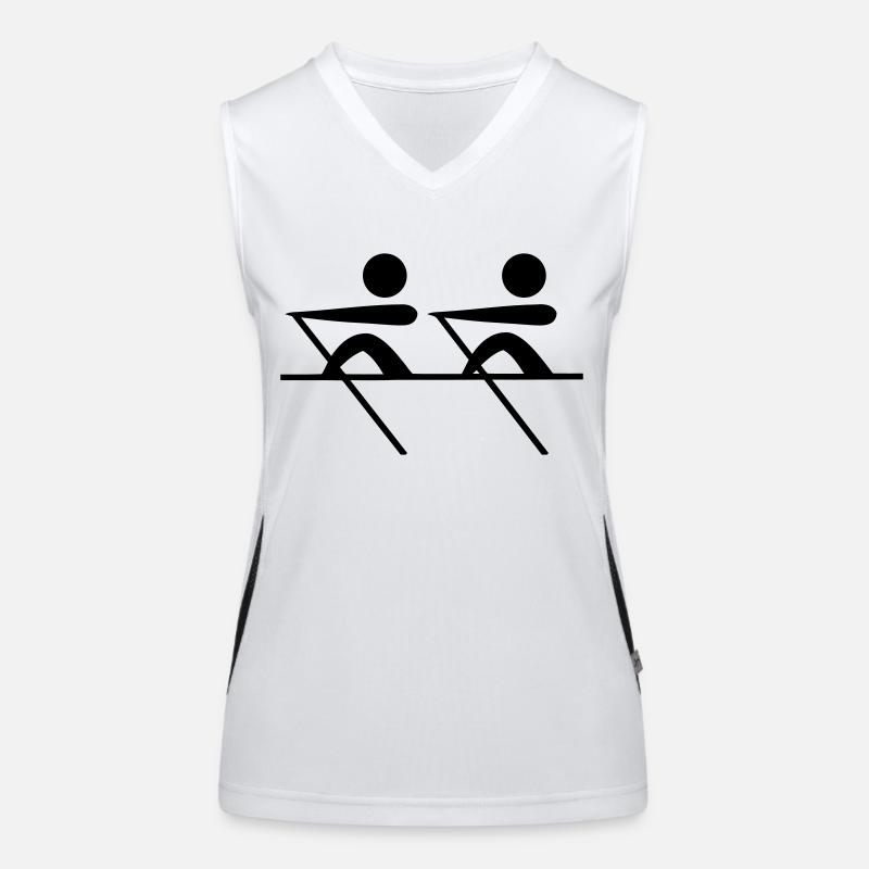 rowing os Débardeur respirant contrasté Femme
