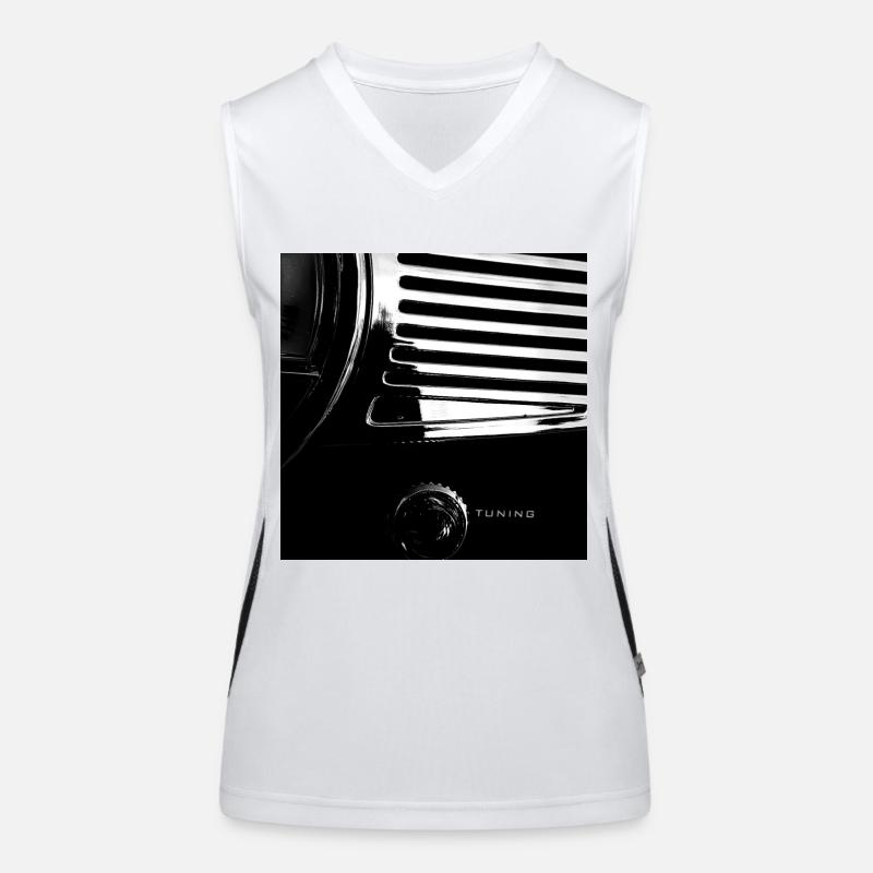 Tuning Funktionelles Kontrast-Tank Top für Frauen