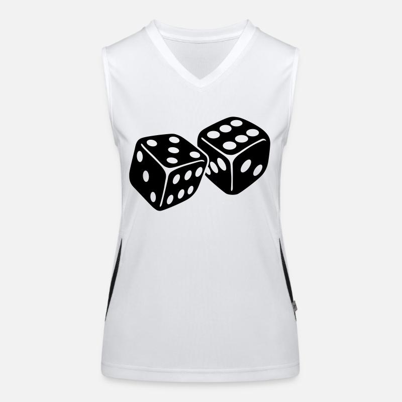 Dice Women's Functional Contrast Tank Top