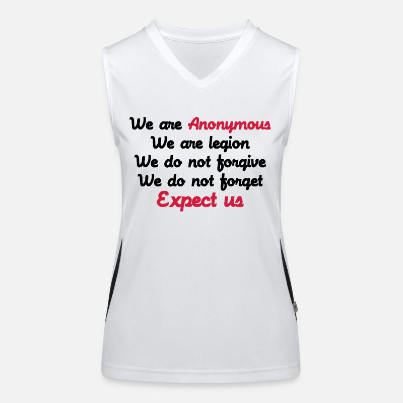 Anonymous Débardeur respirant contrasté Femme