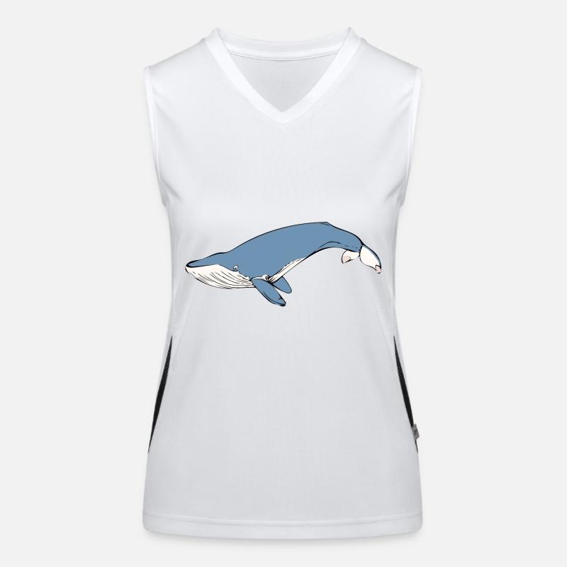 Wal Funktionelles Kontrast-Tank Top für Frauen