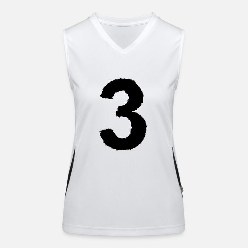 3 Funktionelles Kontrast-Tank Top für Frauen