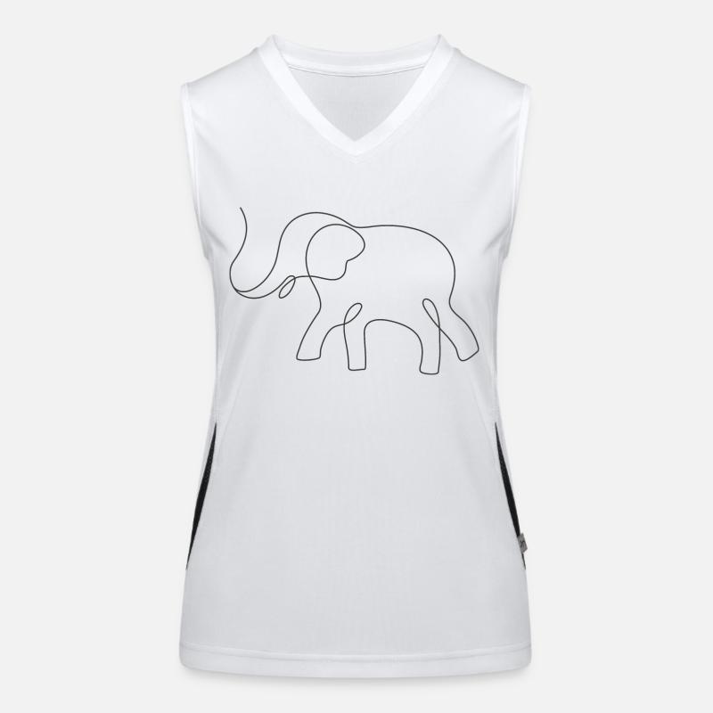 Elephant Women's Functional Contrast Tank Top