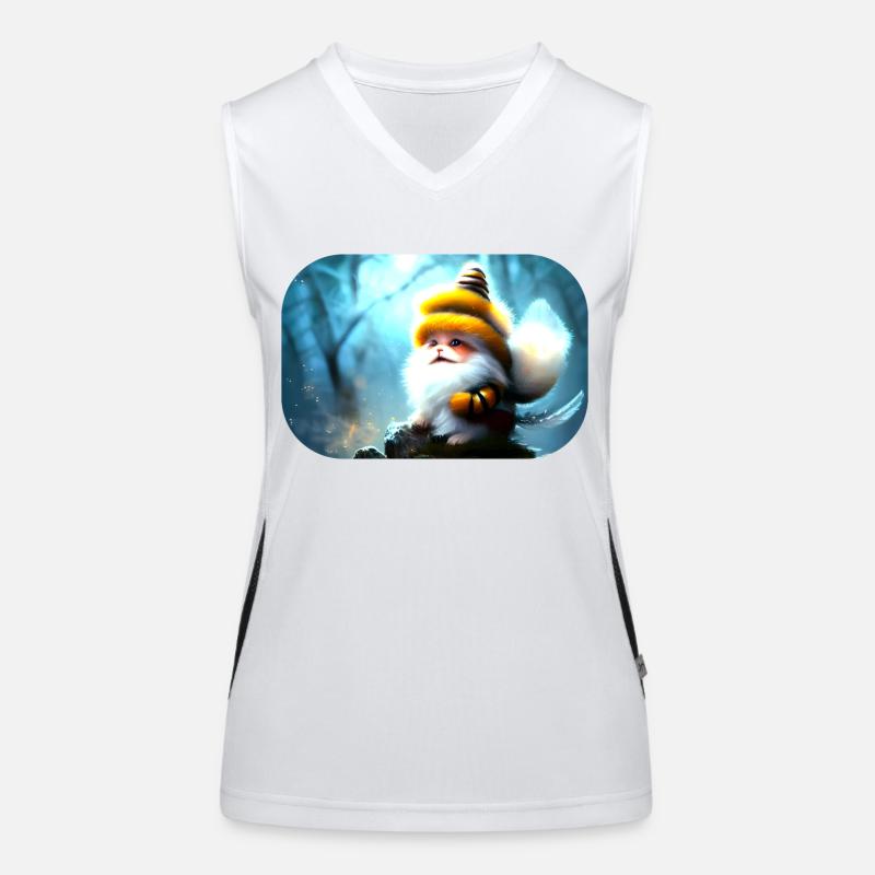 Bienenwicht Funktionelles Kontrast-Tank Top für Frauen