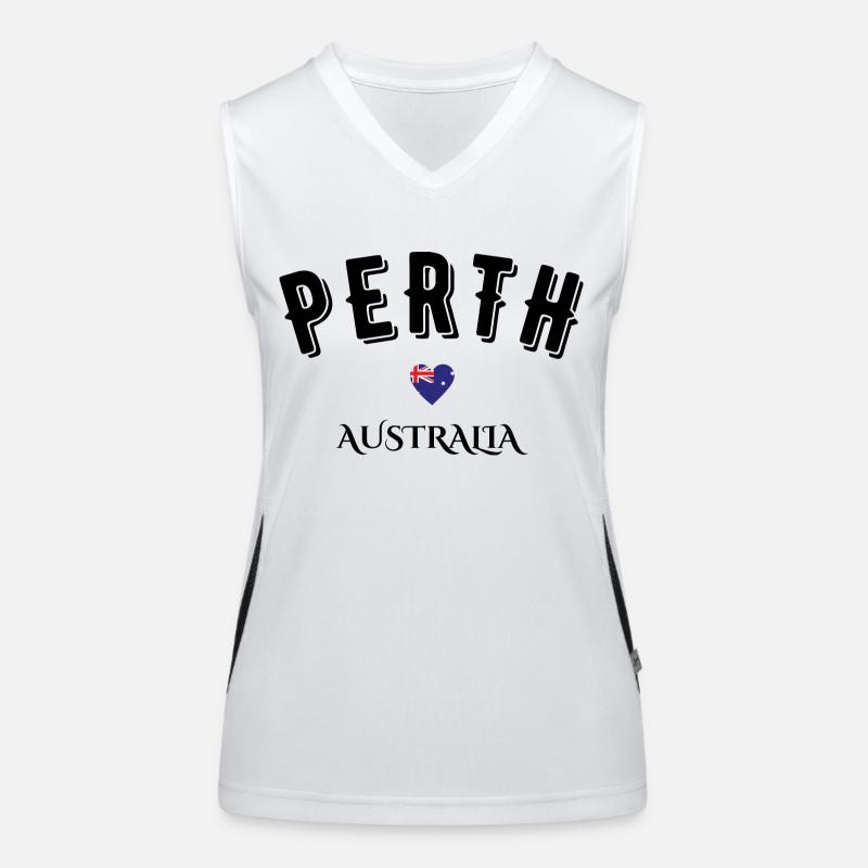 Perth australia Débardeur respirant contrasté Femme