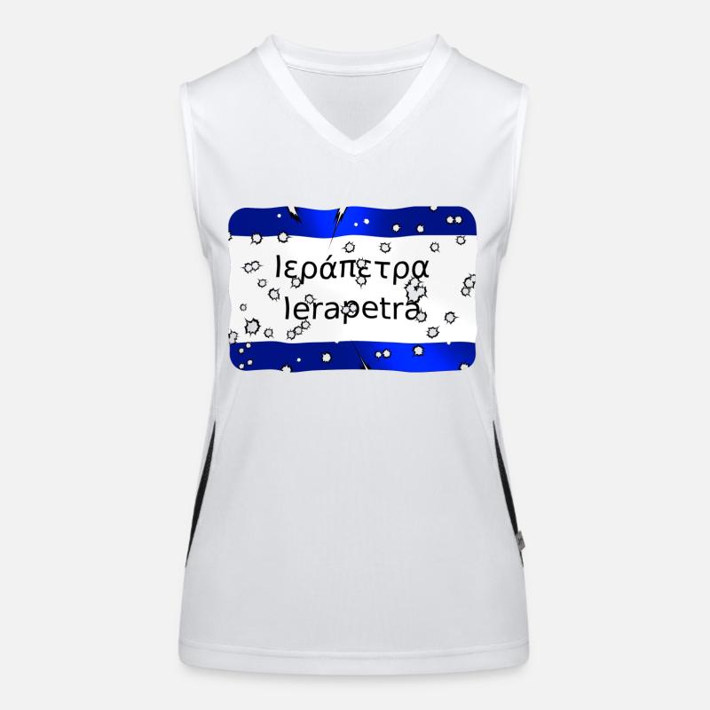 Ierapetra Funktionelles Kontrast-Tank Top für Frauen