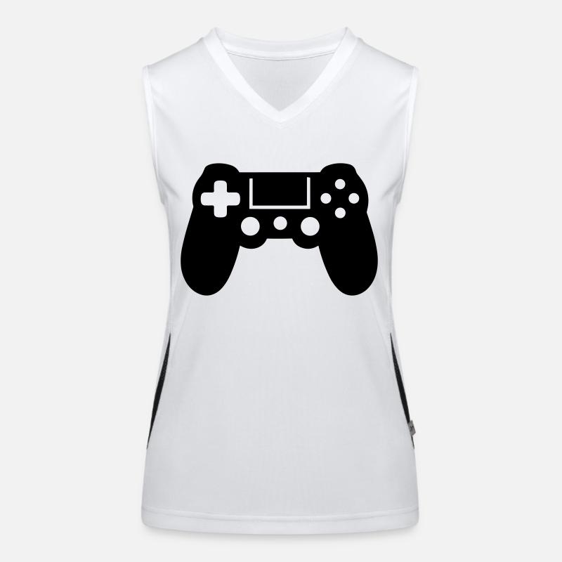 Videospiel-Controller Funktionelles Kontrast-Tank Top für Frauen