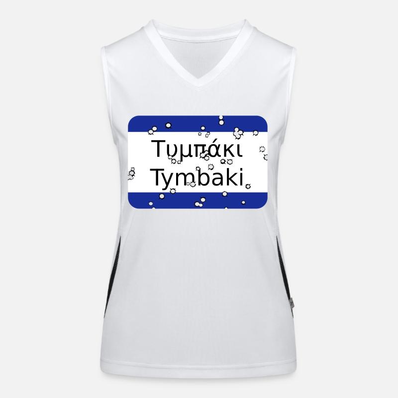 Mg Tymbaki Débardeur respirant contrasté Femme