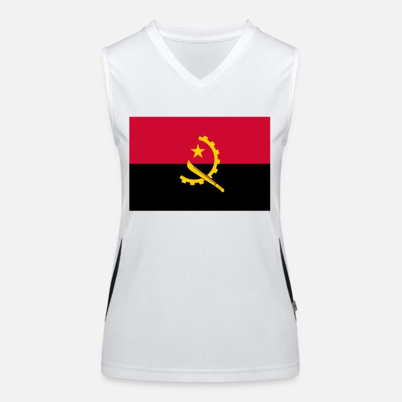 Angola Débardeur respirant contrasté Femme