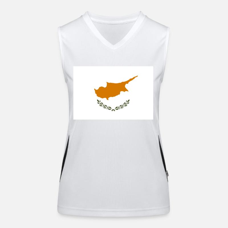 Zypern Funktionelles Kontrast-Tank Top für Frauen