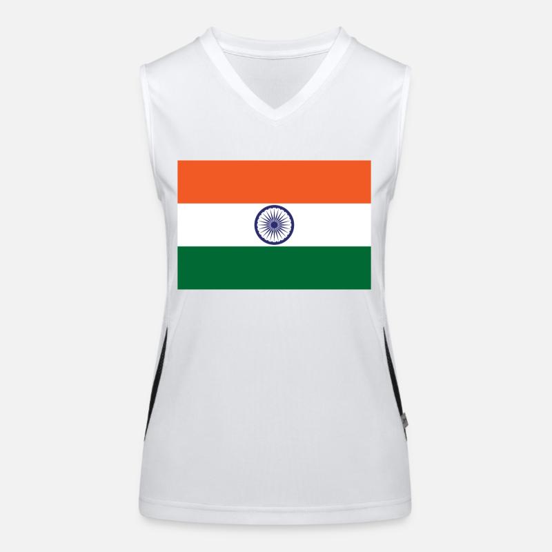 Indien Funktionelles Kontrast-Tank Top für Frauen