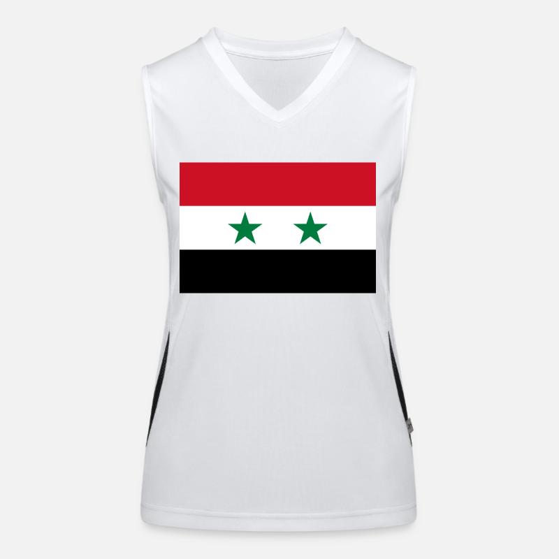 Syrien Funktionelles Kontrast-Tank Top für Frauen
