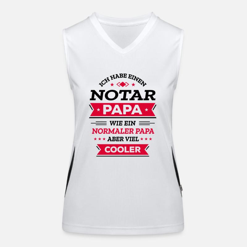 NOTAR PAPA COOL, RECHT, STIL, EXPERT Funktionelles Kontrast-Tank Top für Frauen