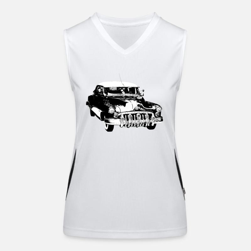 Buick 1950 Women's Functional Contrast Tank Top