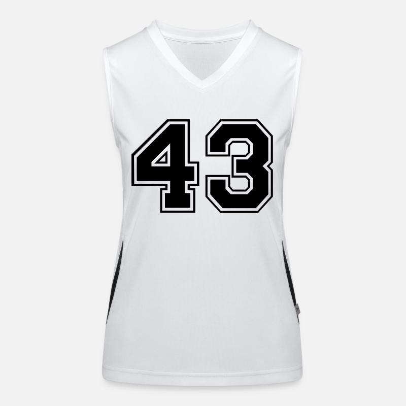 43 Débardeur respirant contrasté Femme