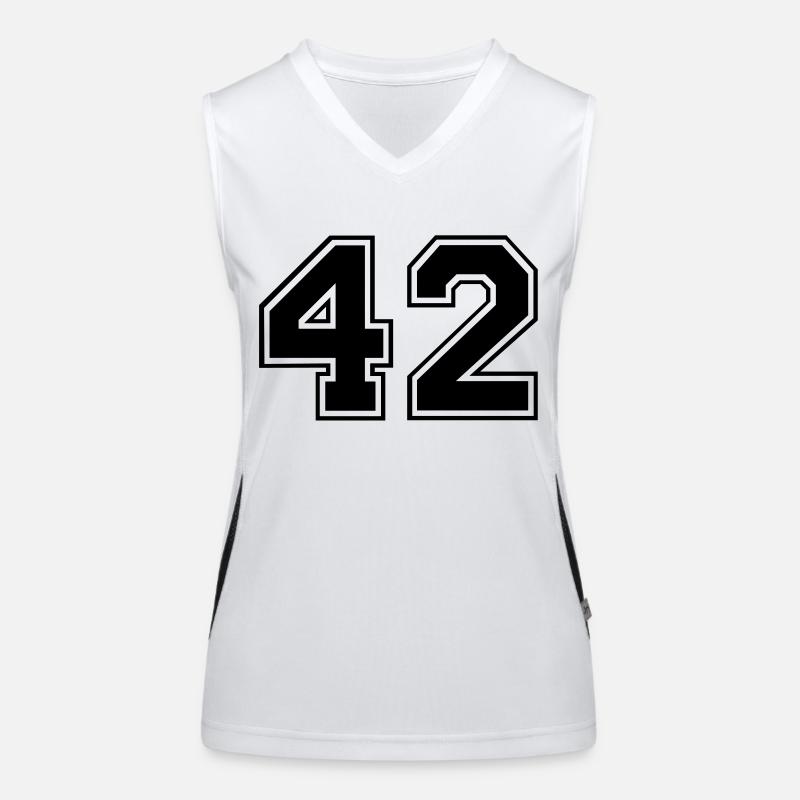 42 Funktionelles Kontrast-Tank Top für Frauen