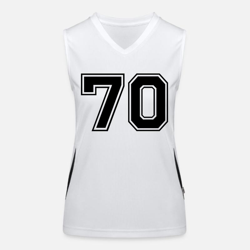 70 Funktionelles Kontrast-Tank Top für Frauen