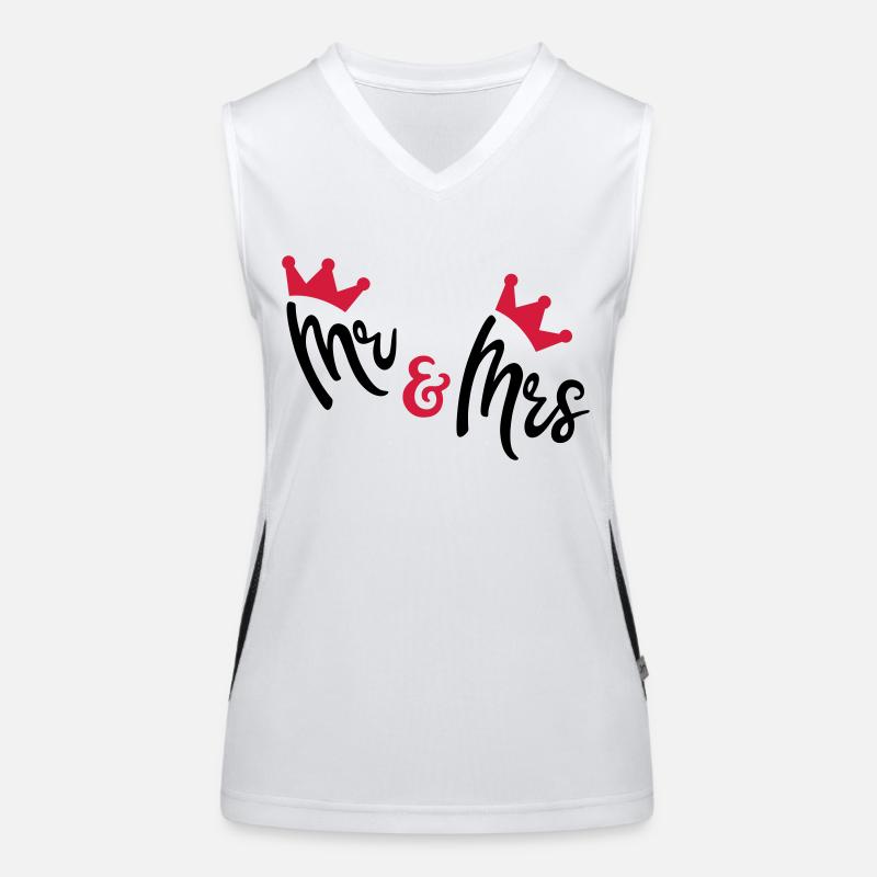 wedding Women's Functional Contrast Tank Top