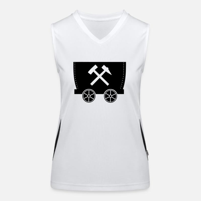 Good luck! Logo mallet and iron lore Women's Functional Contrast Tank Top