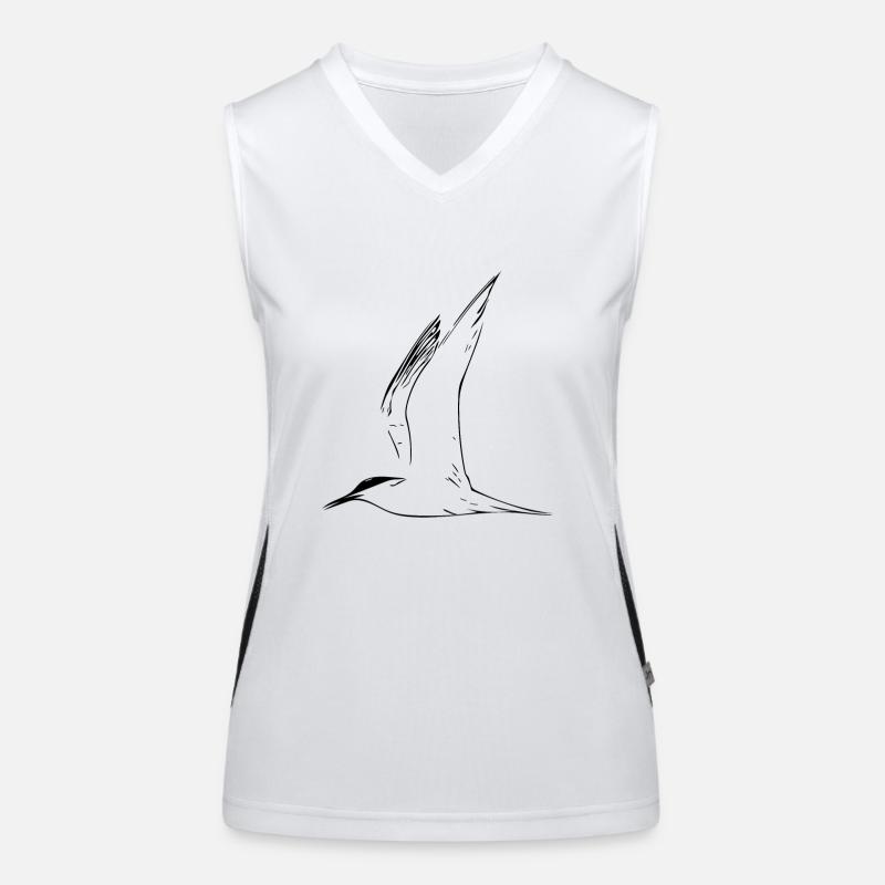 mouette Débardeur respirant contrasté Femme