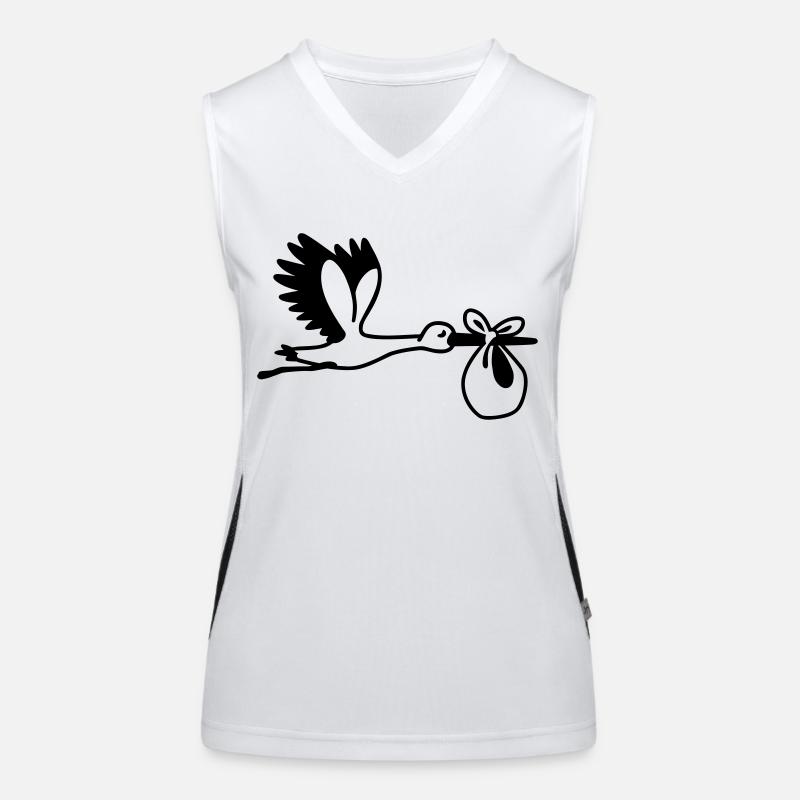 Storch Funktionelles Kontrast-Tank Top für Frauen