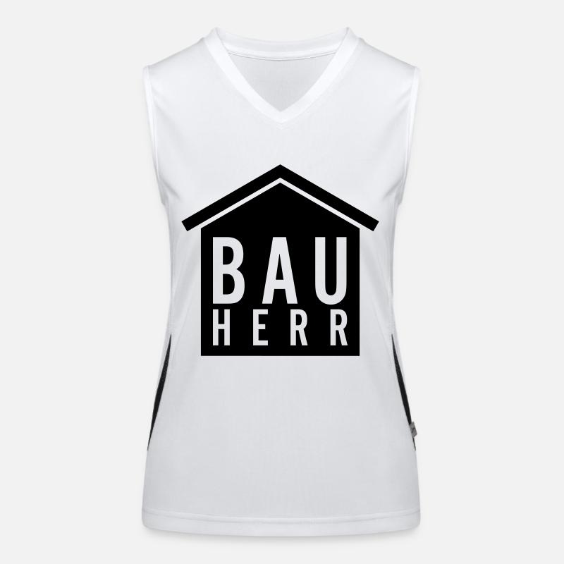 Bauherr Funktionelles Kontrast-Tank Top für Frauen