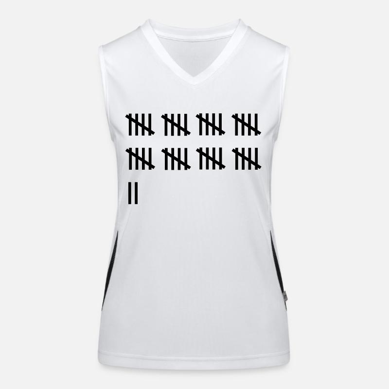 Tally 22 Débardeur respirant contrasté Femme