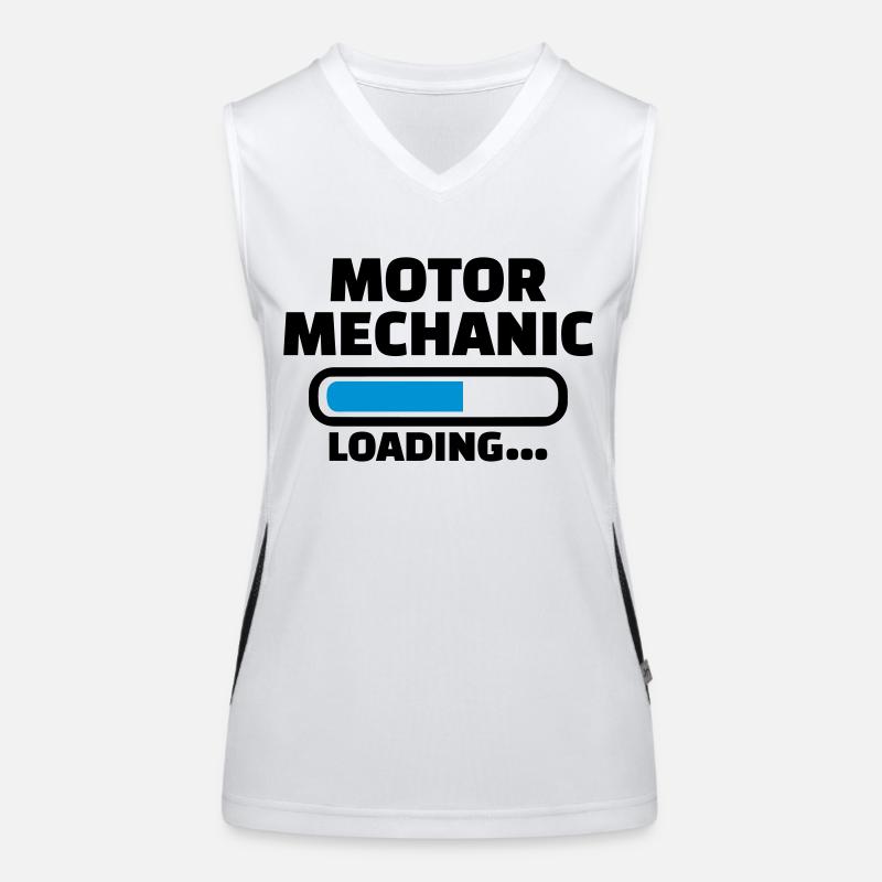 Mechatroniker Funktionelles Kontrast-Tank Top für Frauen